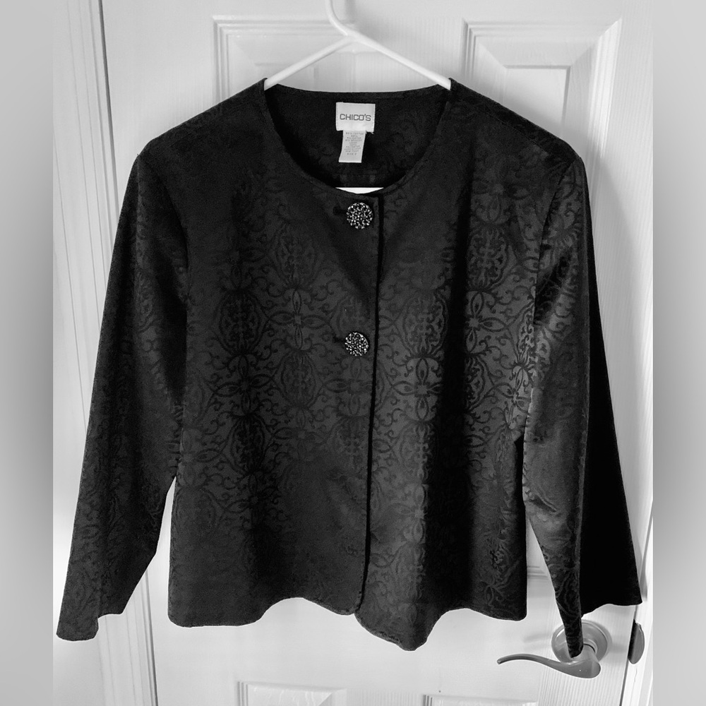 Chico’s Back Jacket, Size 2, Dressy